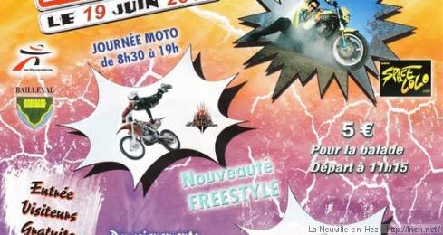8ème fête de la Moto pour la Greffe de la Moelle à la Neuville - Edition 2011