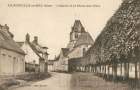 L'Eglise et la Place des Fêtes